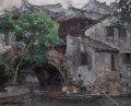 Ciudad ribereña del sur de China 2002 Paisajes de China